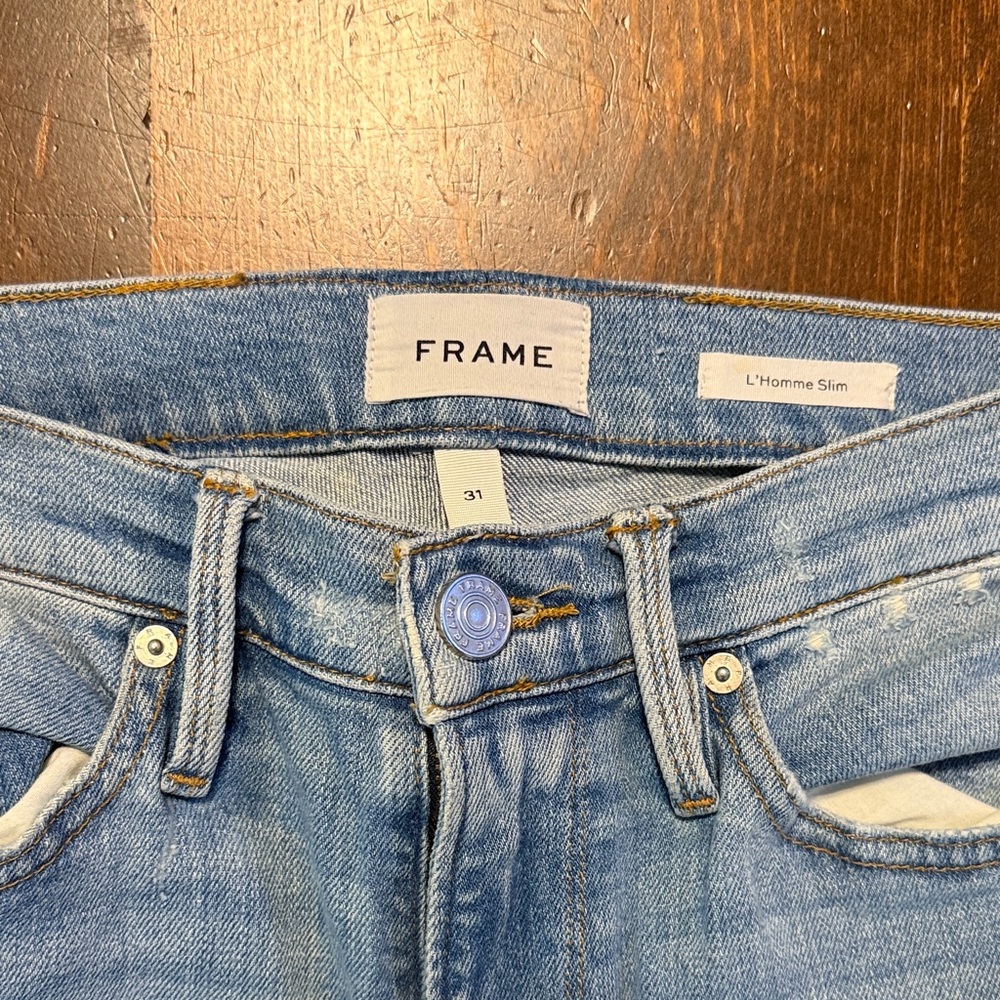 Frame Denim Women's Sky Blue Jeans